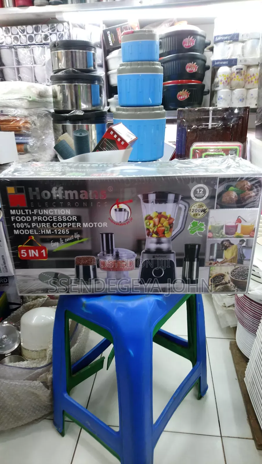 Hoffmans 5-in-1 Multi-Function Food Processor.