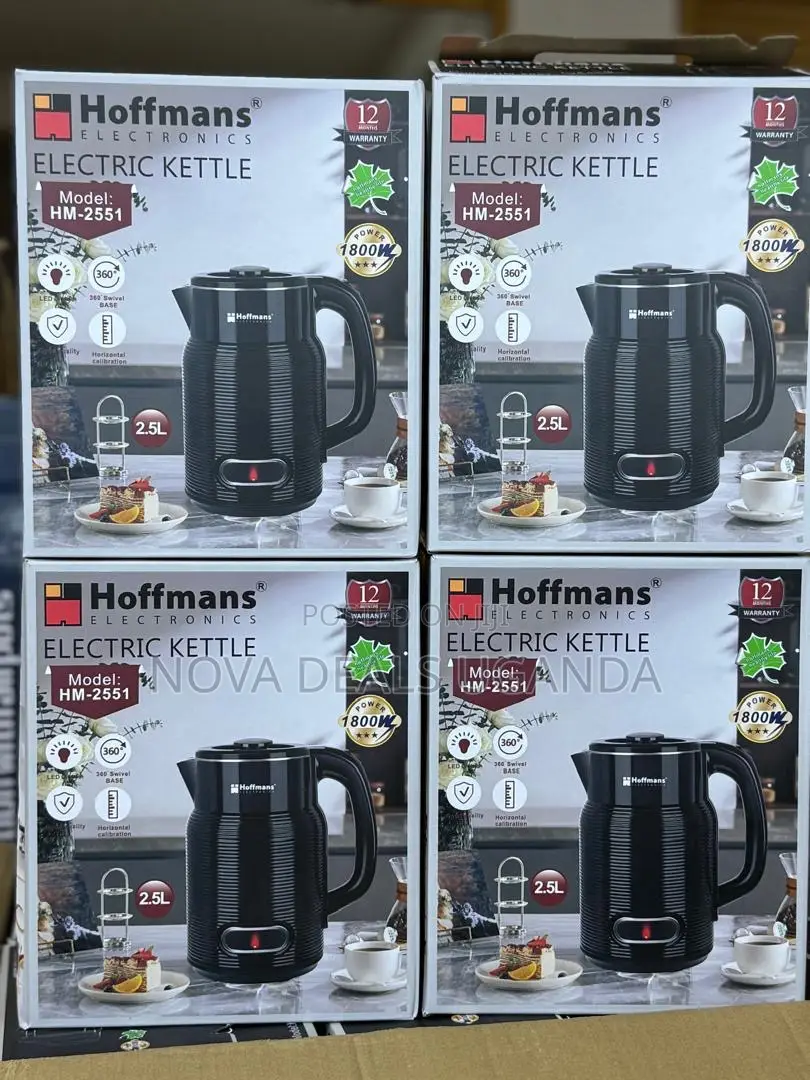 Hoffmans Hm-2550 Multi-Puropse Electric Kettle 2.5l 1800w
