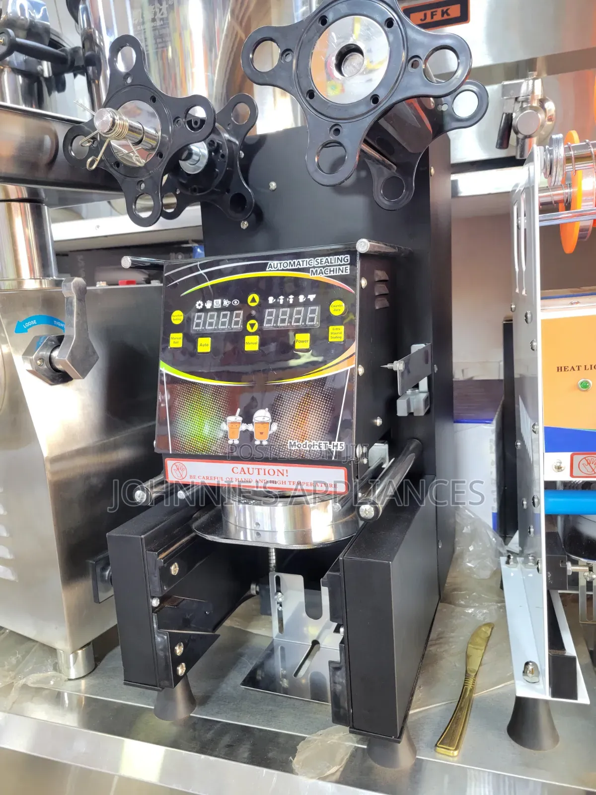 Automatically Cup Sealing Juice, Tea Machine