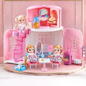 Doll With Mini Bathroom Set Playtime Fun With Realistic Accessories