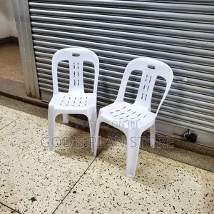 Tuftedbacked Plastic Chairs Plastic Chairs