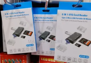 - Otg Card Reader Designed For Type-c And Micro Usb Devices.