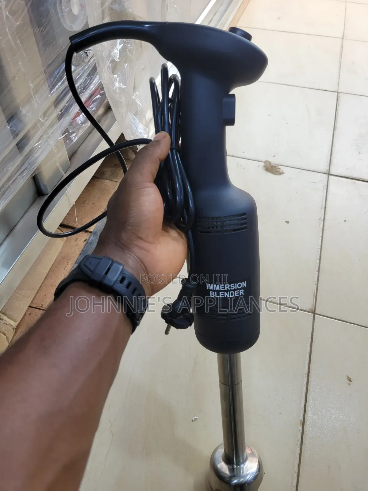 Commercial Immersion Speed Handheld Blender