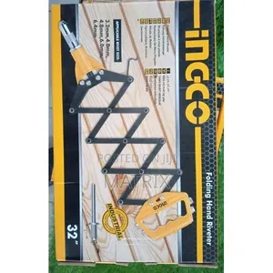 Ingco Industrial Hand Riveter 32 Inch Folding - Yellow