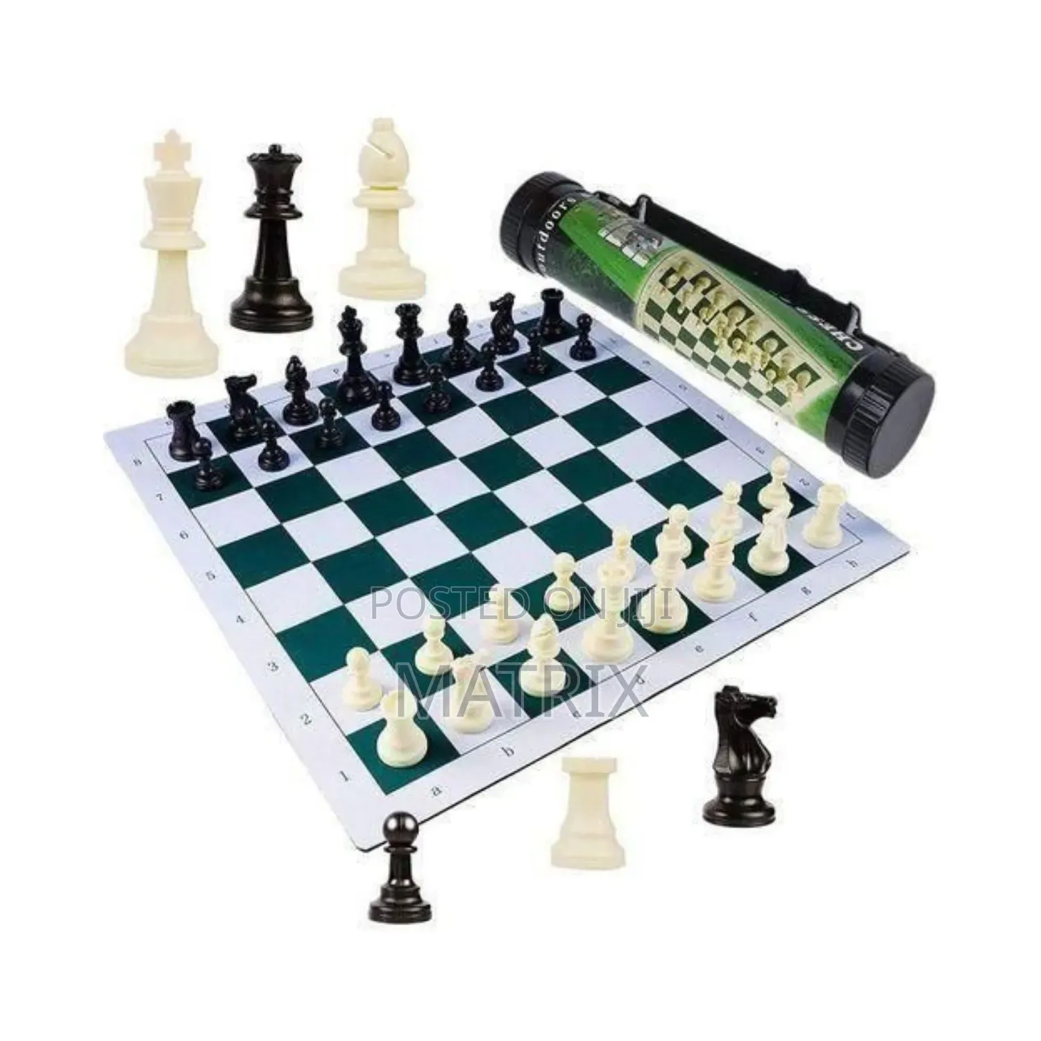 Chess Portable Tournament Board Game Mat