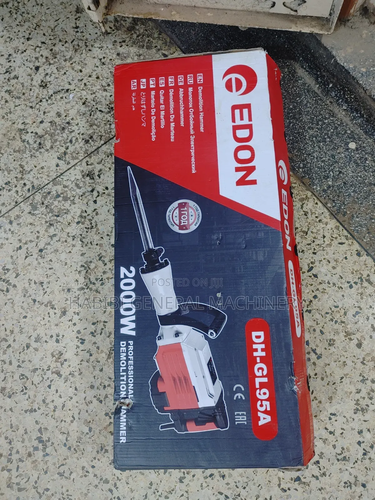 95a Corded Electric 2000w Edon Demolition Hammers/Jack Hammers