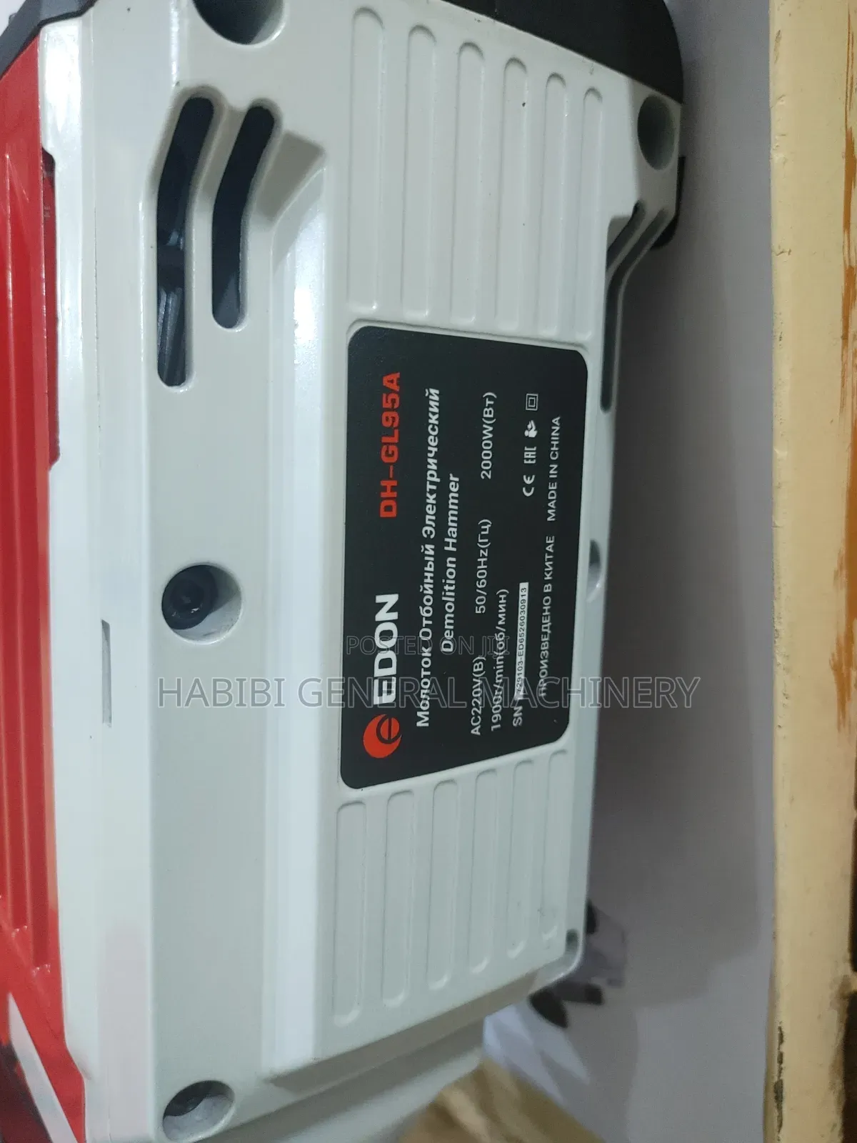 95a Corded Electric 2000w Edon Demolition Hammers/Jack Hammers