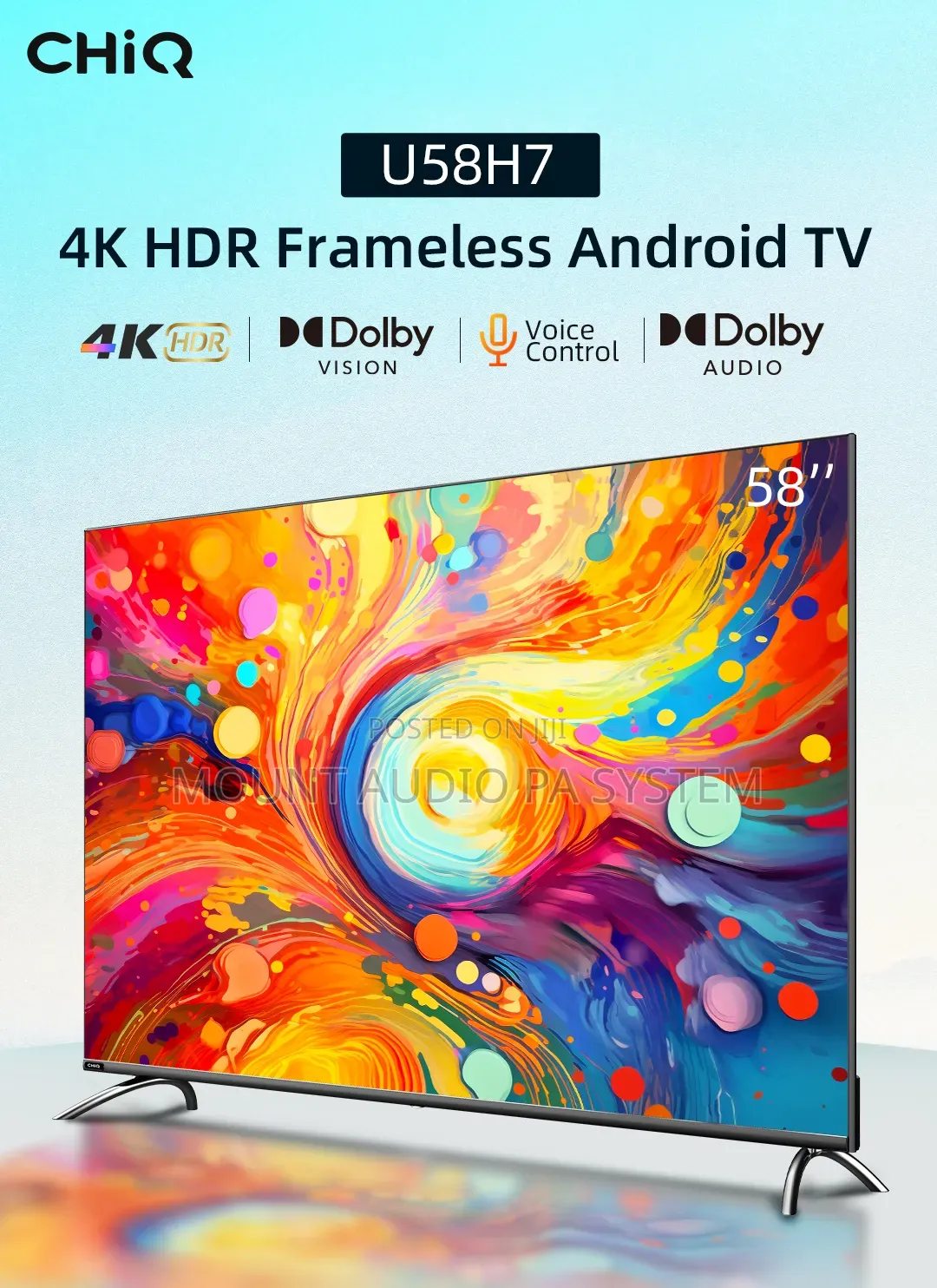 Chiq Smart Tv 58'inch