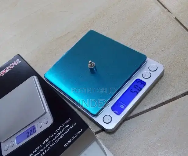 White 500g Digital Portable Scale