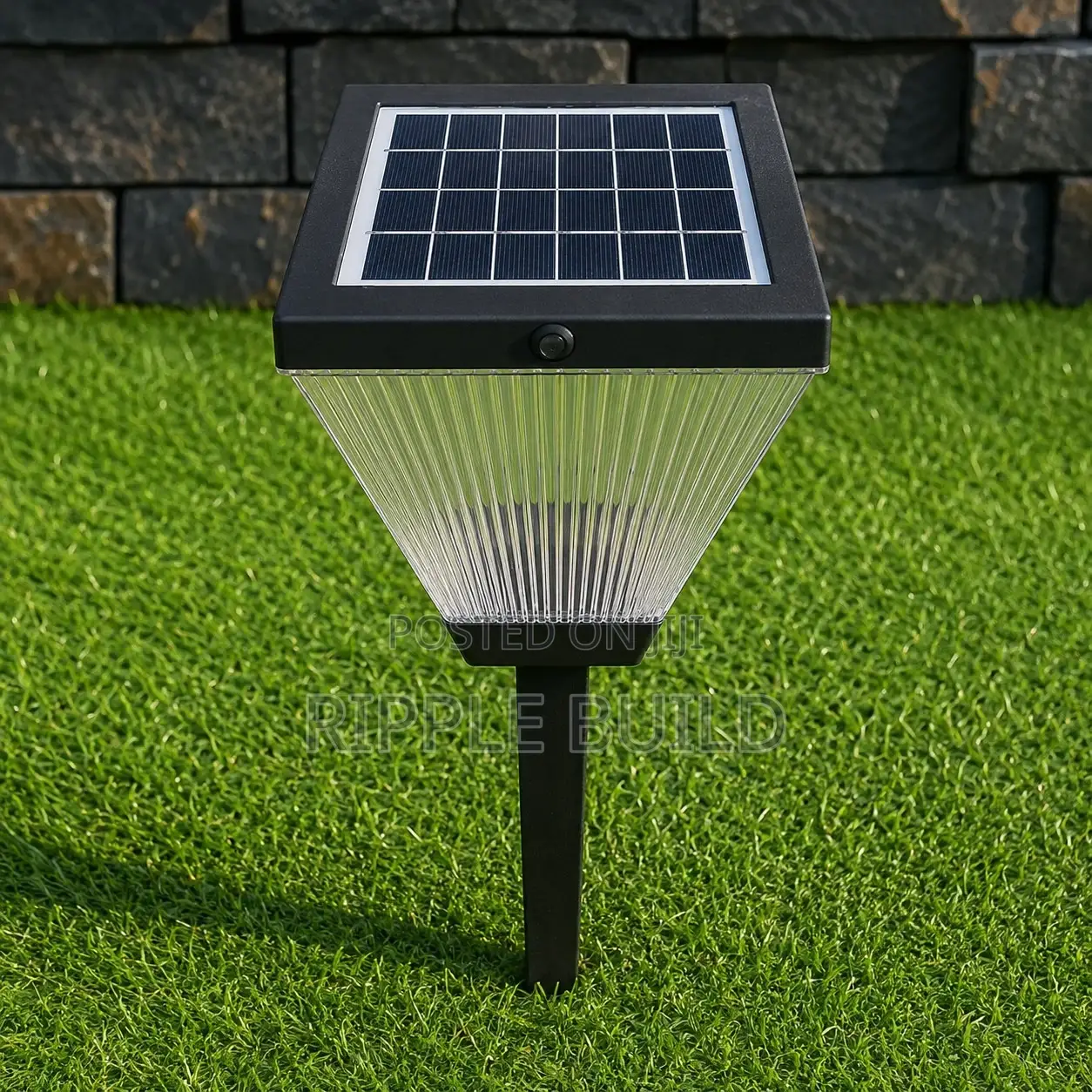 Solar Garden Pathway Light Outdoor Landscape Lamp for Walkways