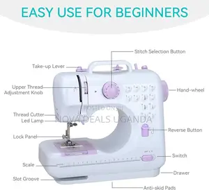 Mini Portable Electric Sewing Machine,12-stitches +Free Sewing Kit
