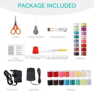 Mini Portable Electric Sewing Machine,12-stitches +Free Sewing Kit