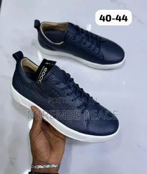 Ecco Style Leather Sneakers