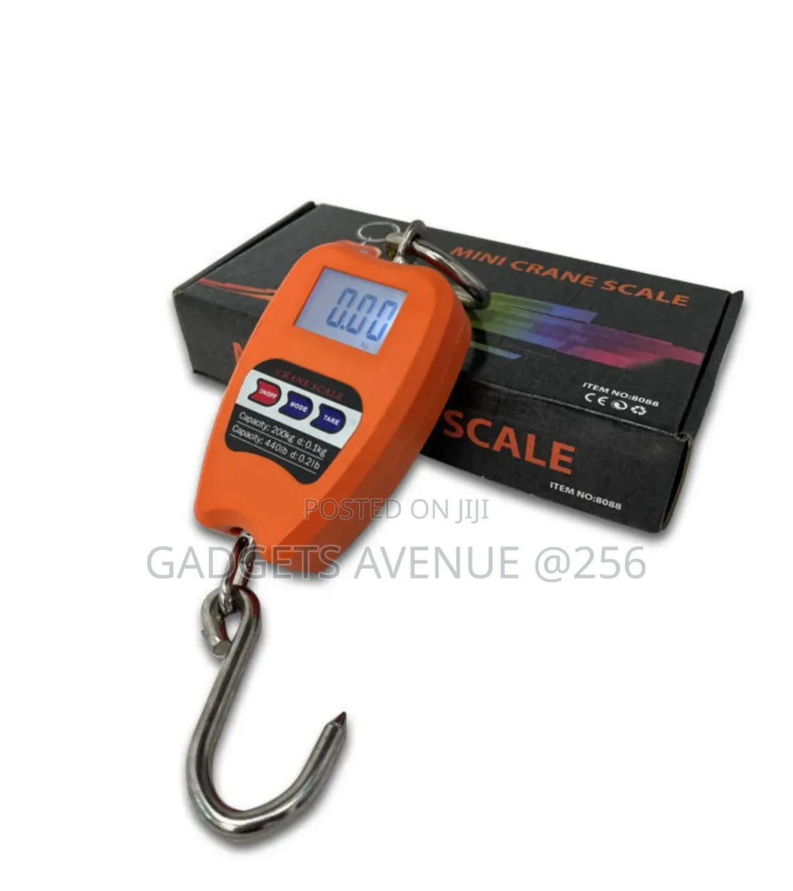 Portable Digital Crane Scale Designed for Weighing Heavy Items.