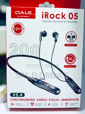 Oale Irock 05 Wireless Neckband Earphones