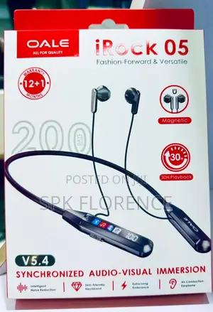 Oale Irock 05 Wireless Neckband Earphones