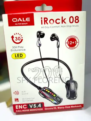 Oale Irock 08 Is a Neckband Earphone