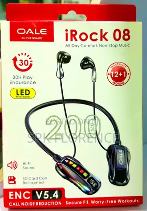 Oale Irock 08 Is a Neckband Earphone