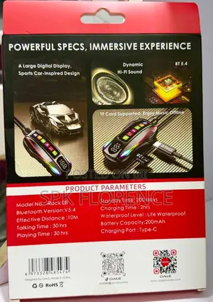 Oale Irock 08 Is a Neckband Earphone