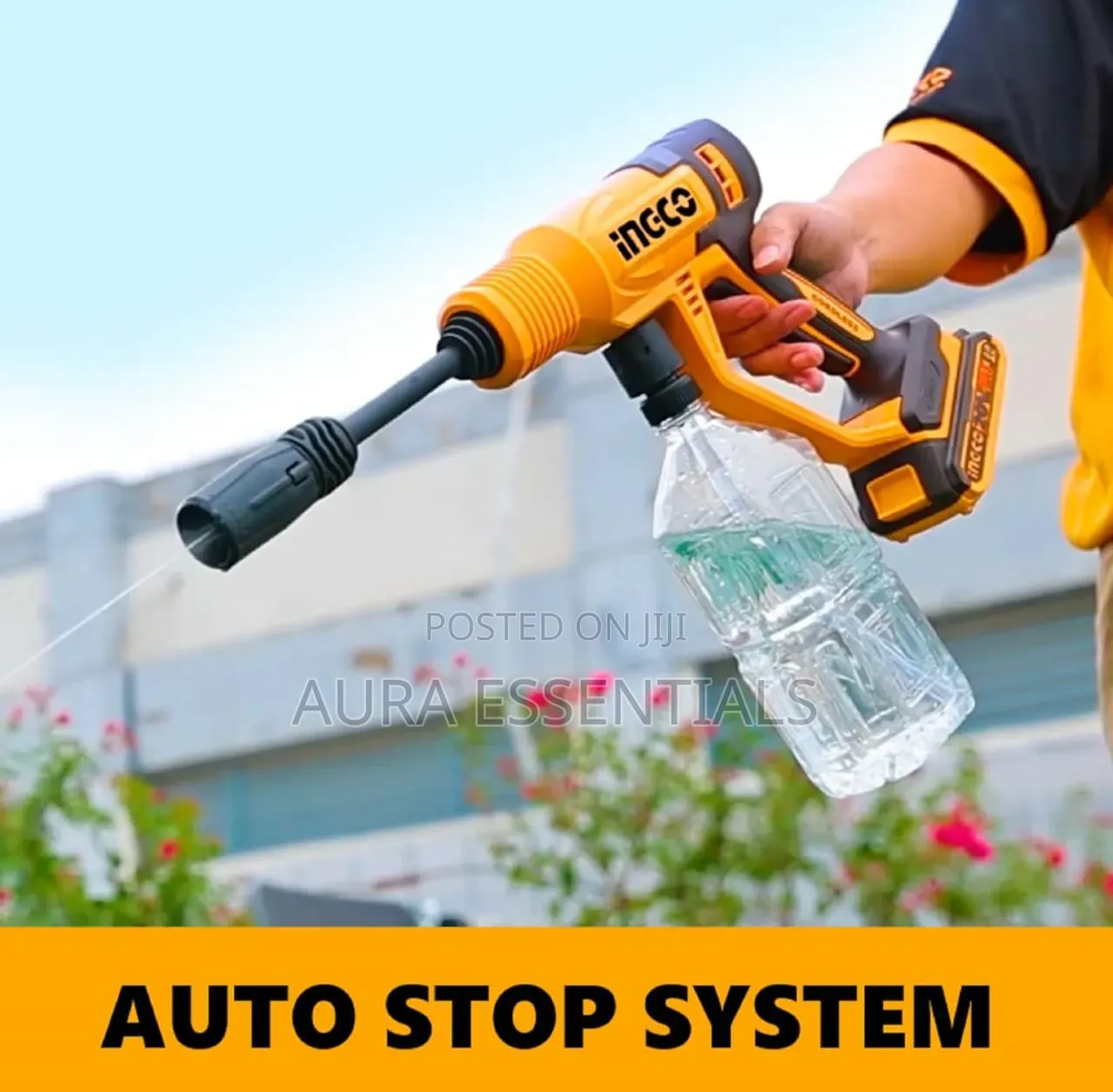 Ingco 20v Cordless Pressure Washer