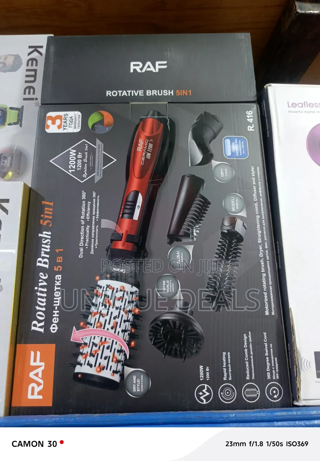 5in1 Hair Styling Brush Kit