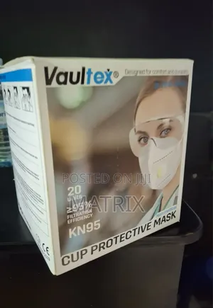 A Box Of Kn95 Vaultex Protective Masks.(20pcs)