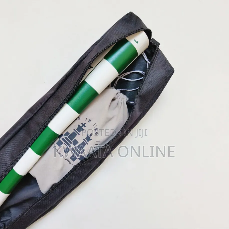 50cmx 50cm Professional Vinyl Chess Set With 2 Extra Queens/Chess Bag