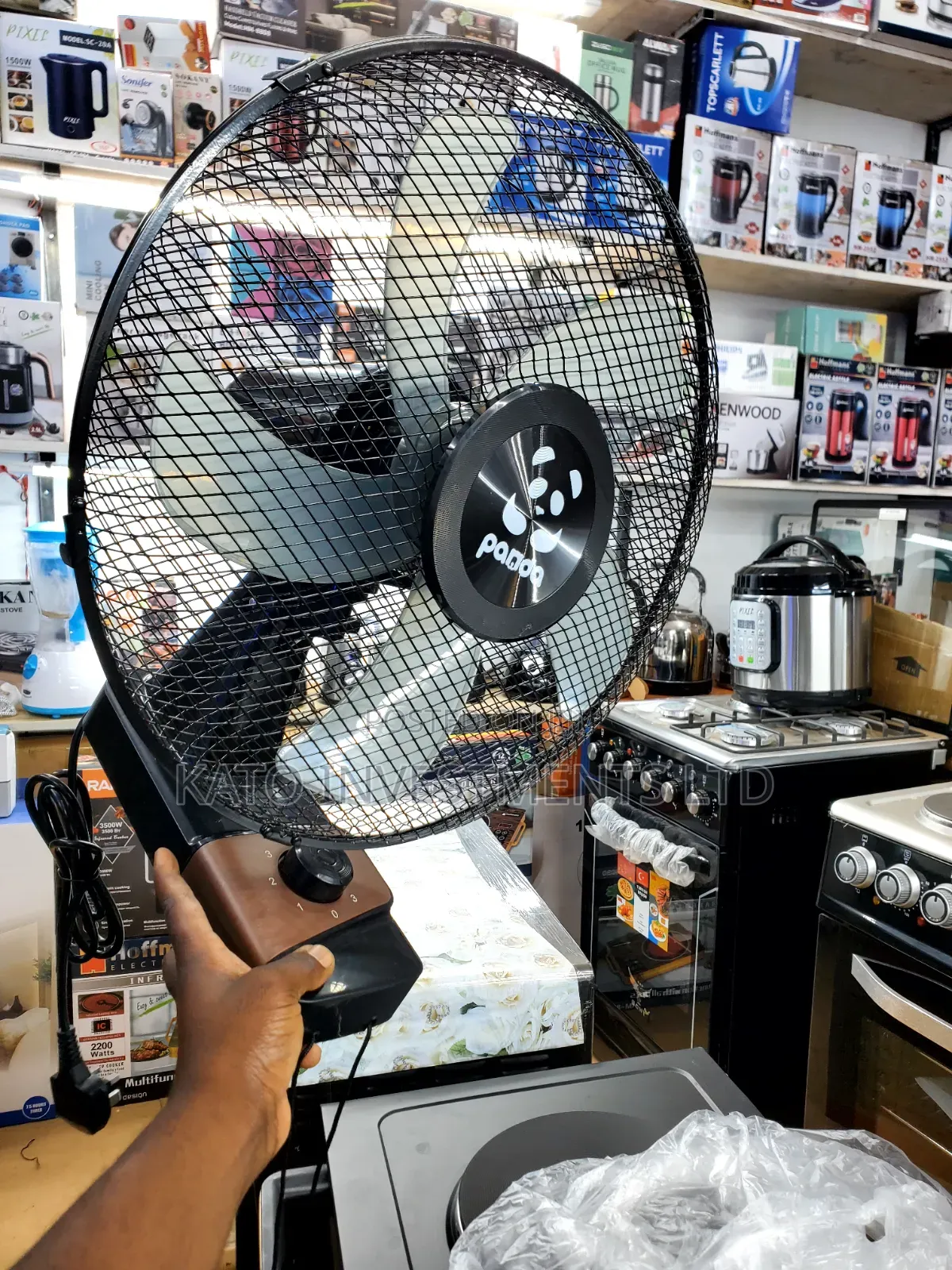 Panda Wall Fan 16 Inch