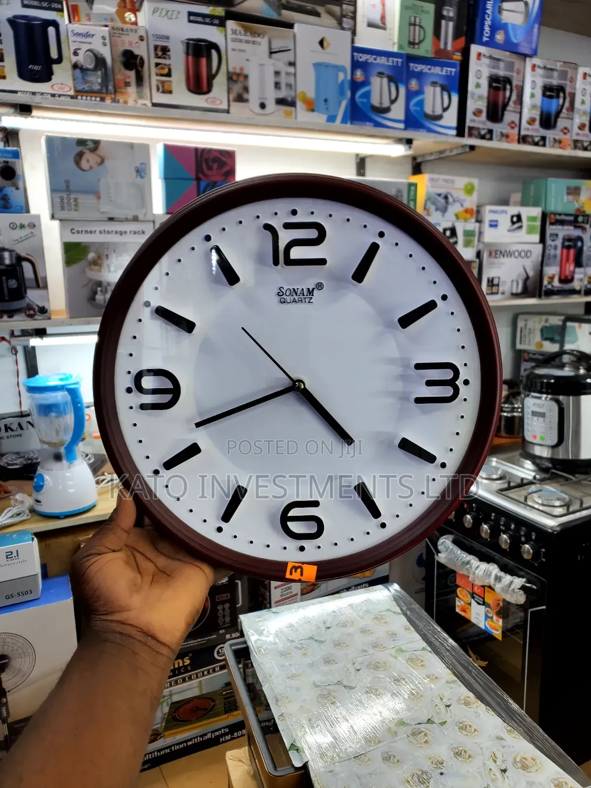 3d Sonam Quatz Wall Clock