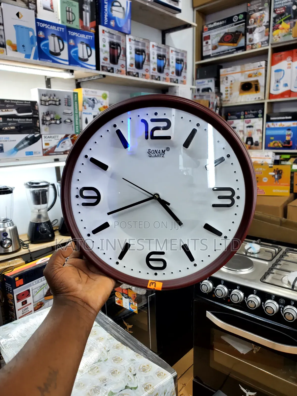 3d Sonam Quatz Wall Clock