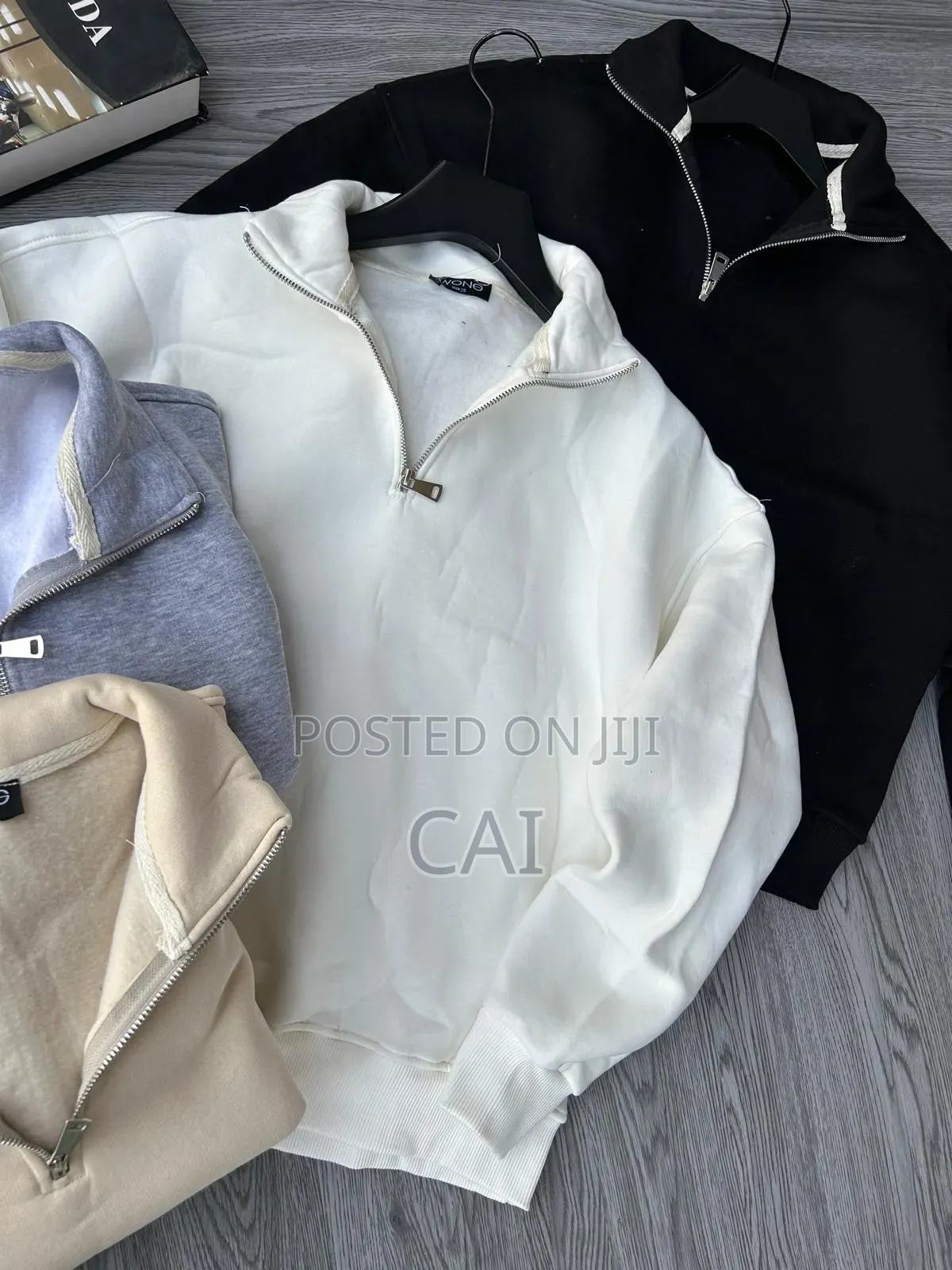 Paris Quarter-Zip Sweatshirts