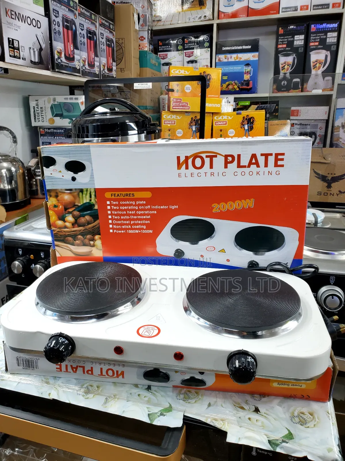 Hot Plate Double Solid Coil No.1