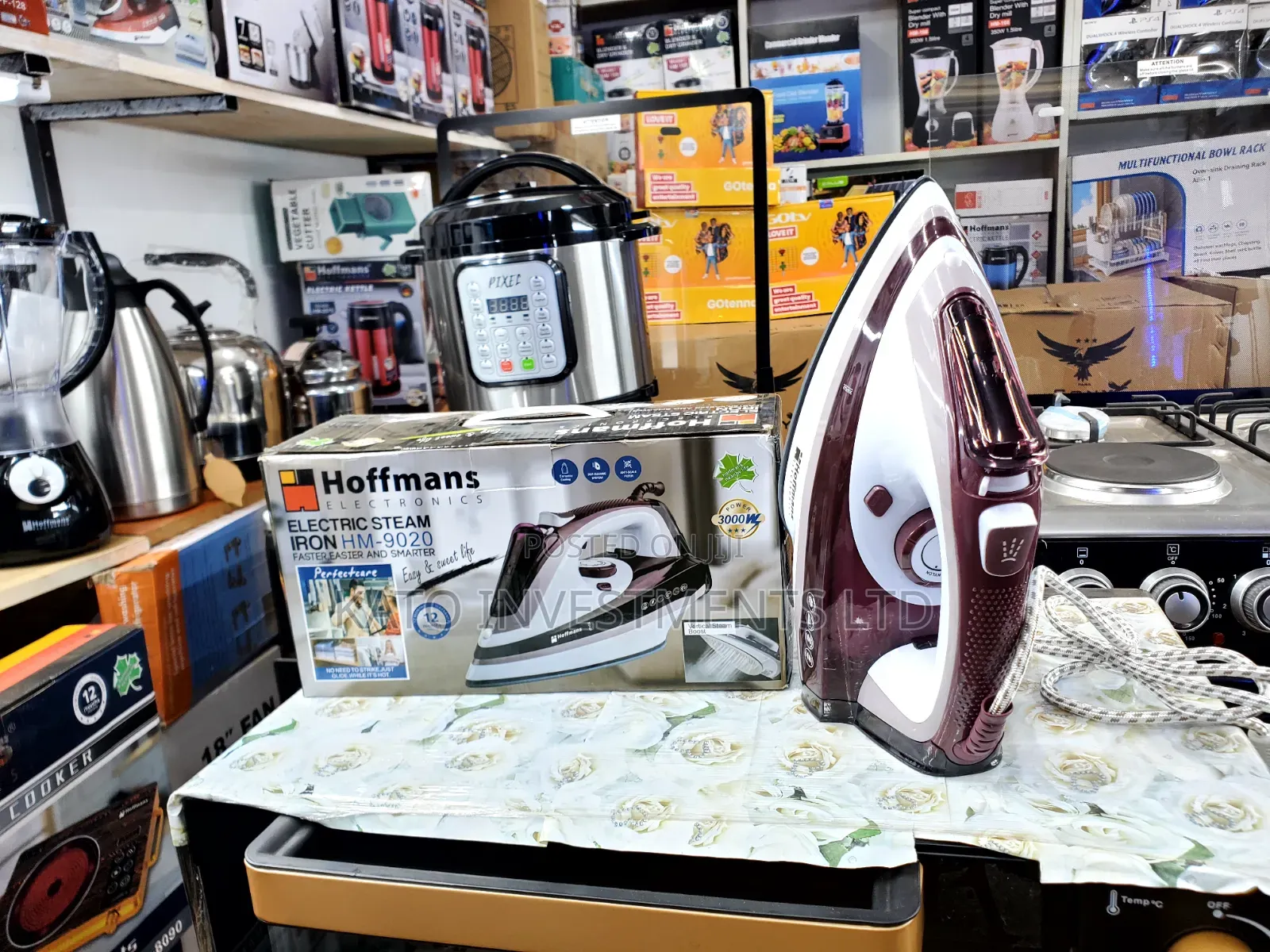Hoffman Steam Flat Iron Hm- 9020 3000w