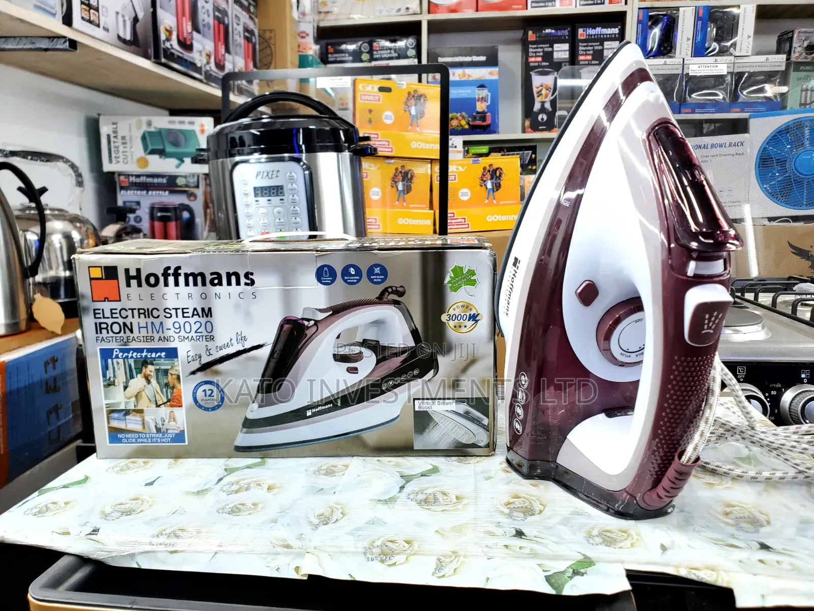 Hoffman Steam Flat Iron Hm- 9020 3000w