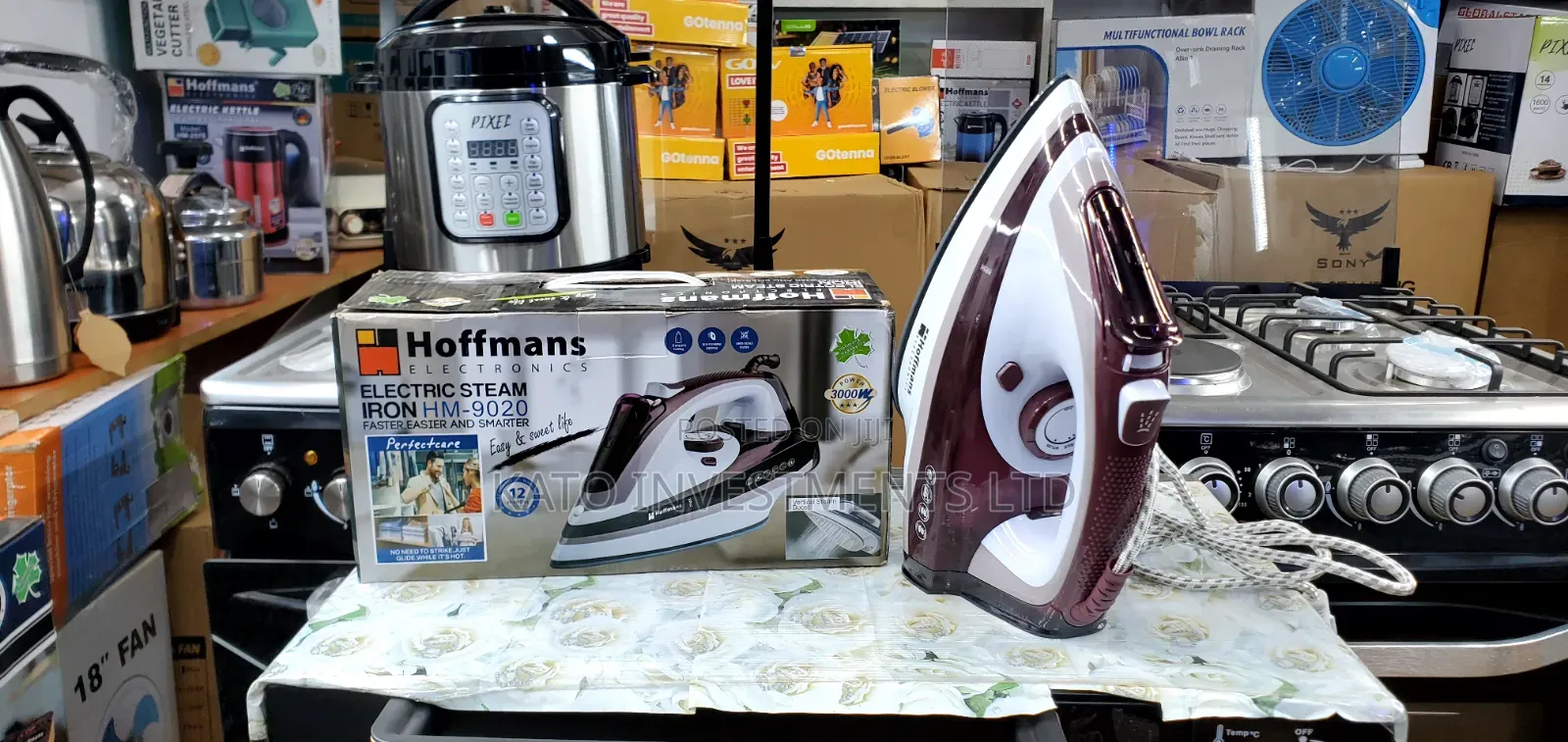 Hoffman Steam Flat Iron Hm- 9020 3000w