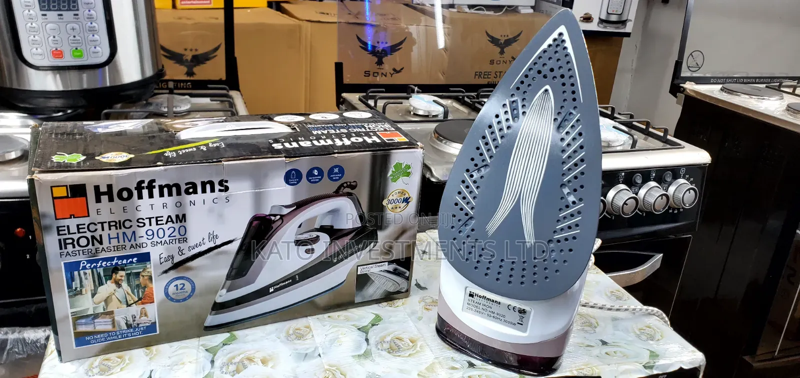 Hoffman Steam Flat Iron Hm- 9020 3000w