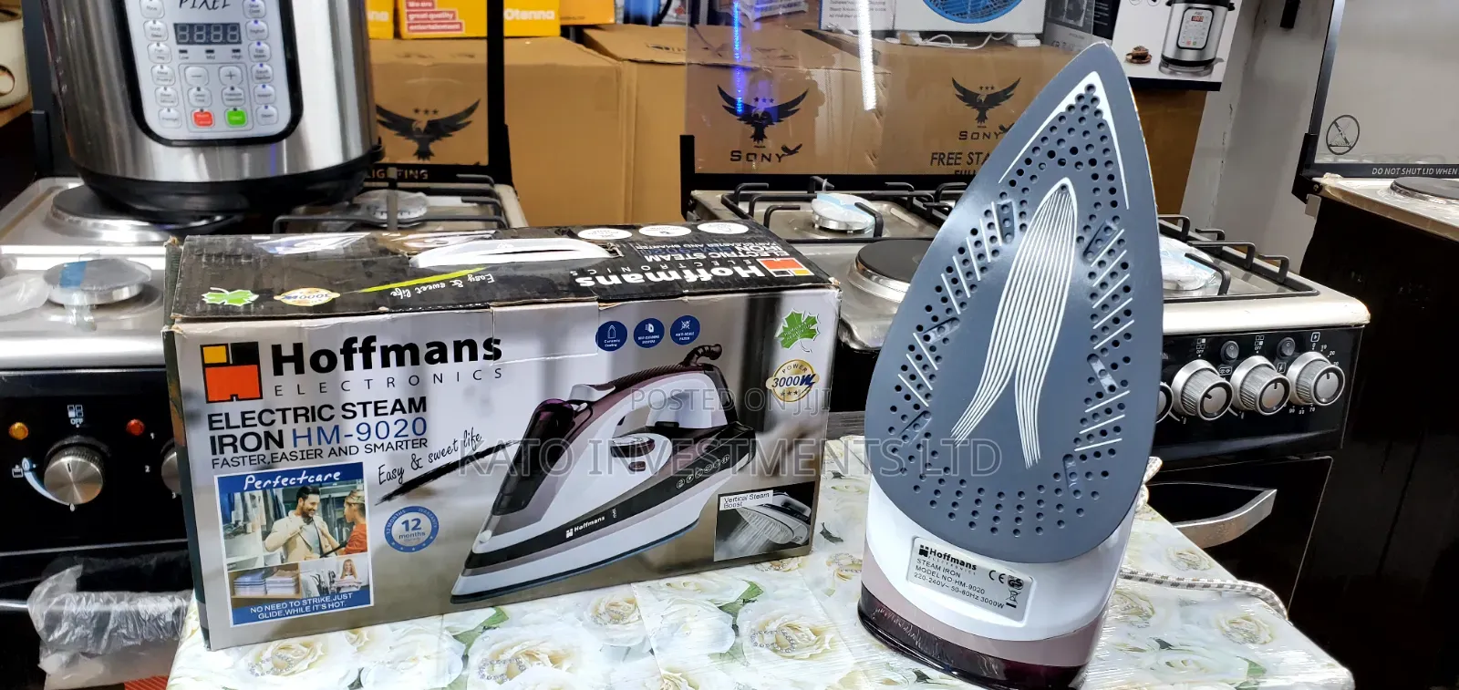 Hoffman Steam Flat Iron Hm- 9020 3000w