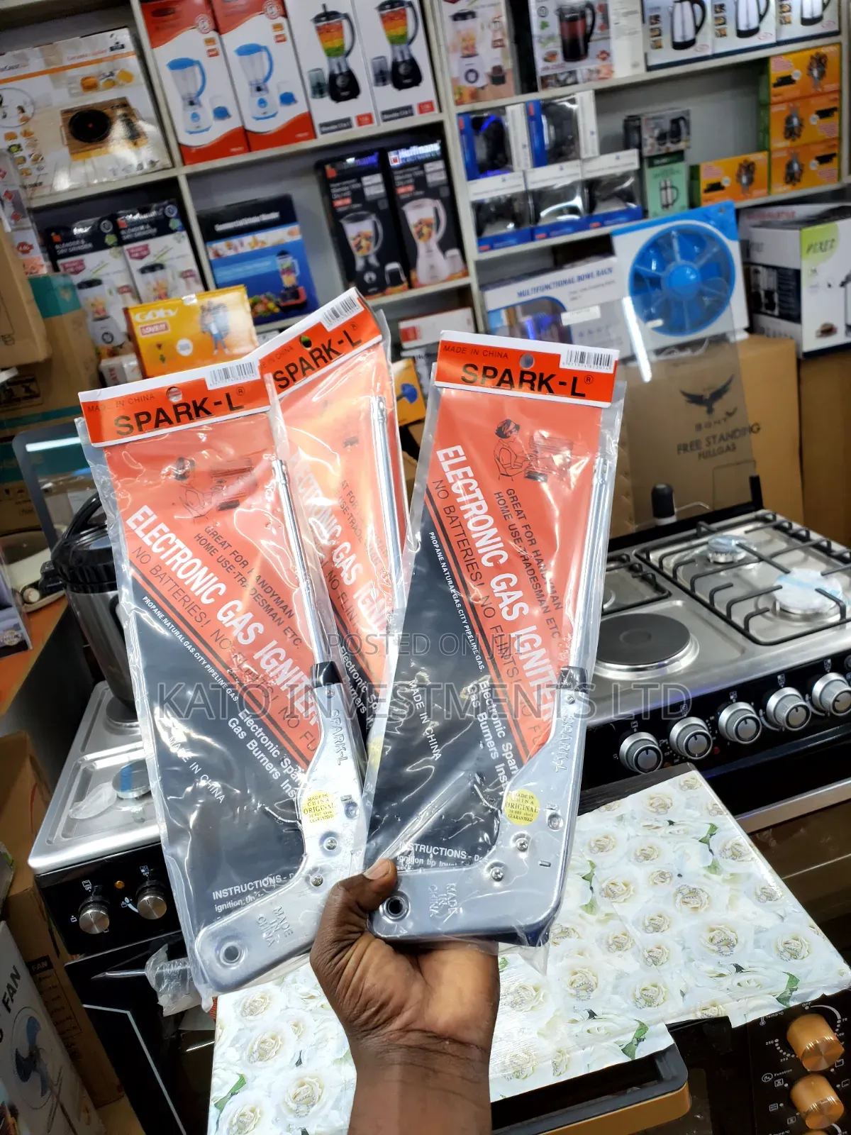 Simple Spark - L Gas Cooker Igniter