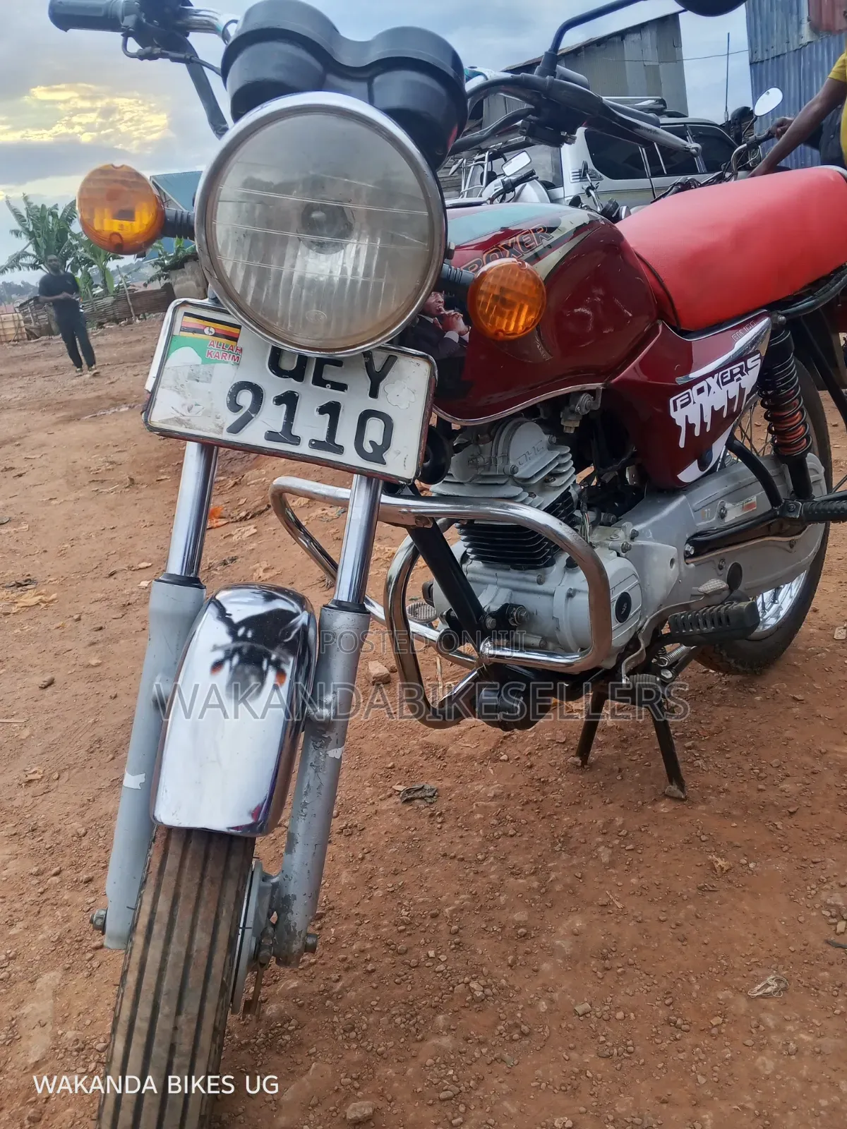 Bajaj Boxer 100 2022 Red
