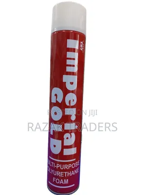 Imperial Gold Multi-Purpose Polyurethane Foam, a Sprayable Sealant