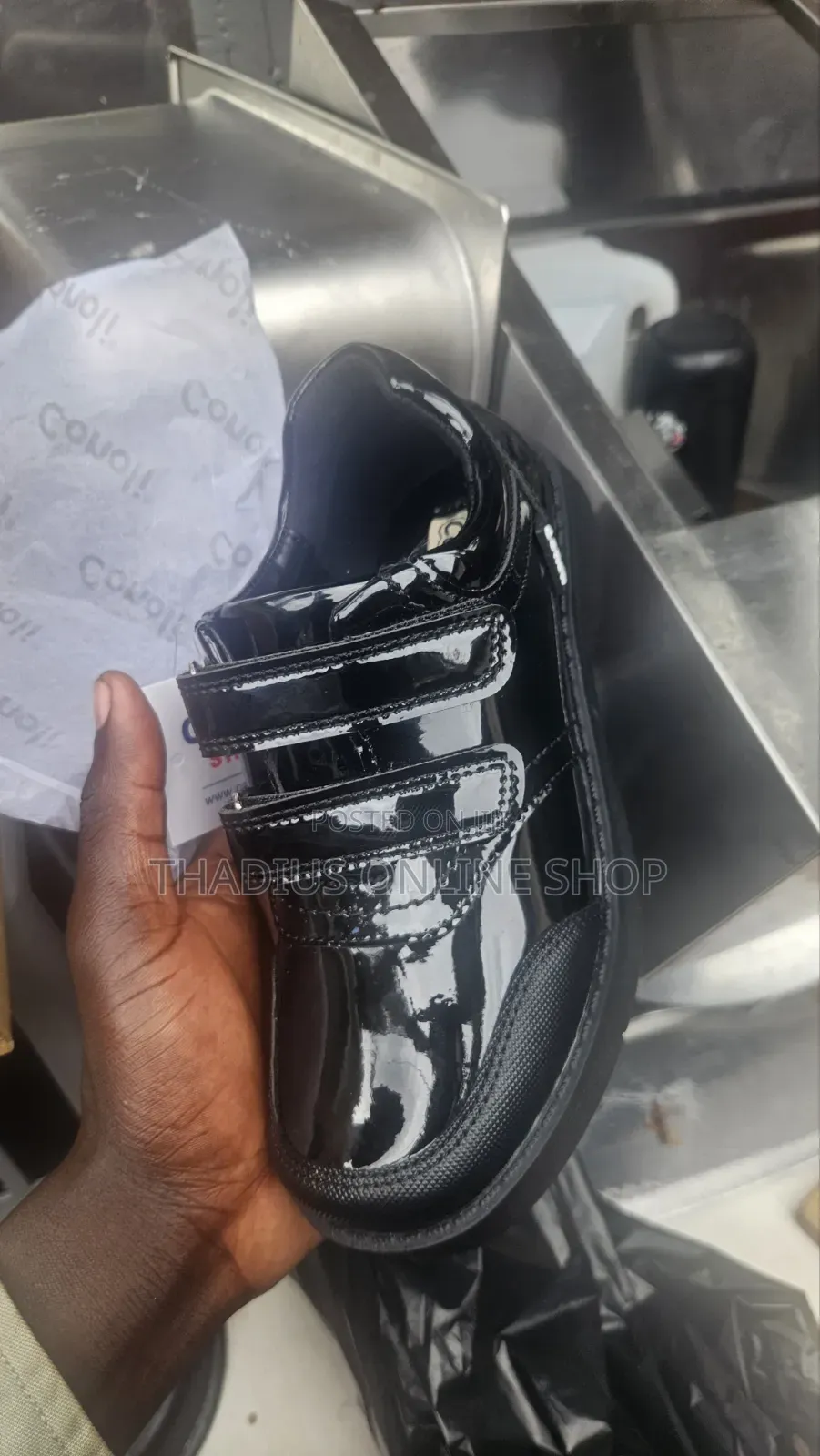 Nice Strong Shiny School Shoes