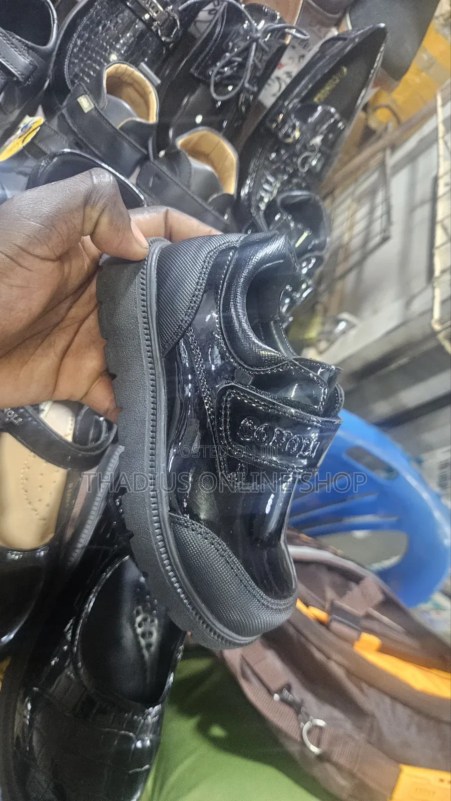 Nice Strong Shiny School Shoes for Boys