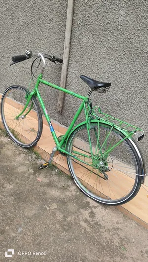 Germany Used Schwinn Suburban Bicycle Features a Rear Luggage Rack.