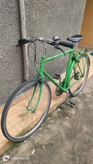 Germany Used Schwinn Suburban Bicycle Features a Rear Luggage Rack.