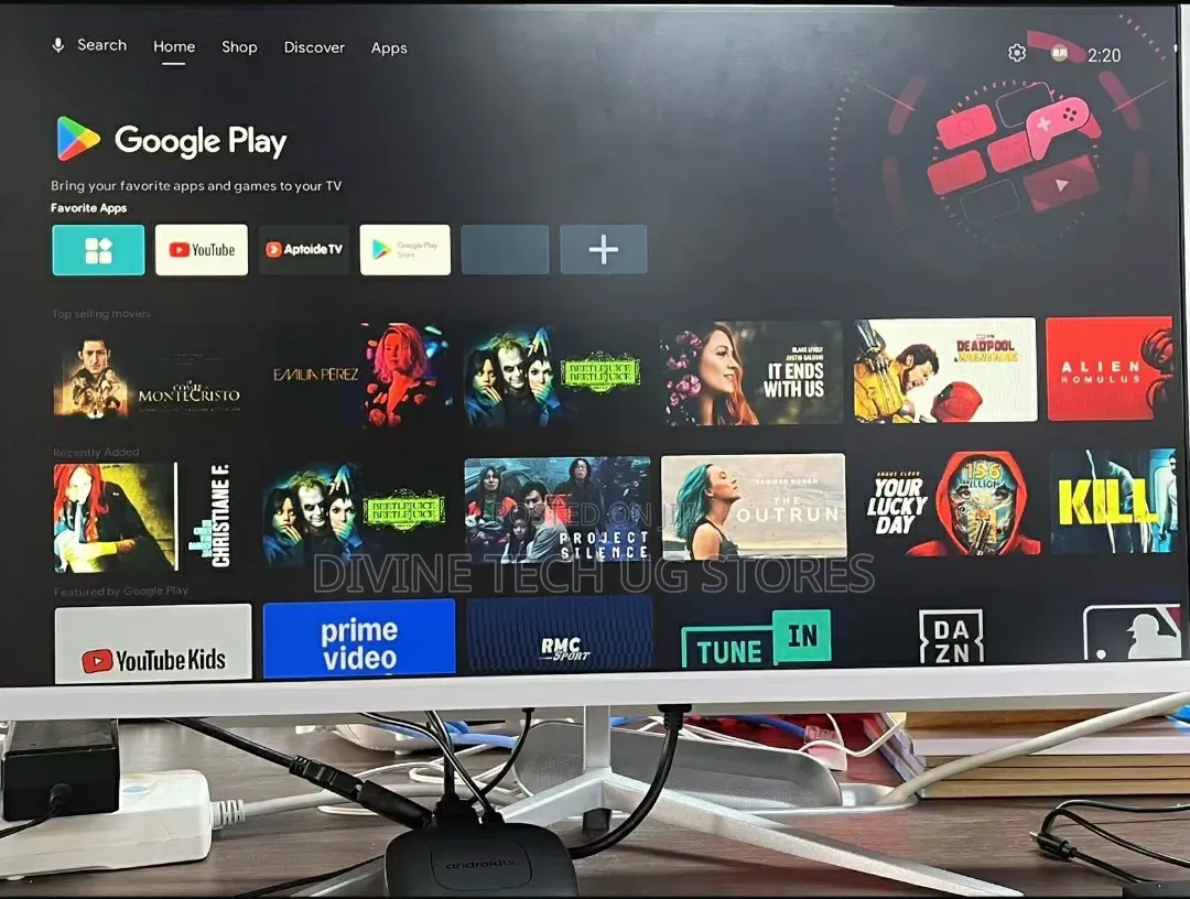 Onn Smart Android Quad Core Tv Stick Streaming Tv Box