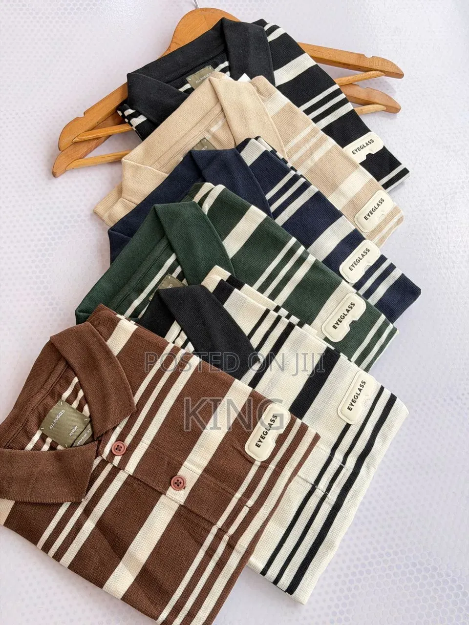Force NXT Striped Regular Fit Polo T-Shirts