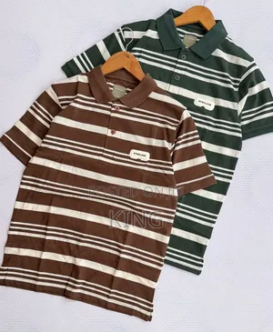 Force NXT Striped Regular Fit Polo T-Shirts