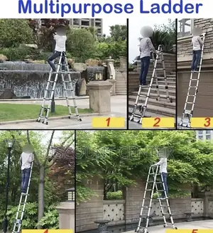 Telescopic Ladder Double Side 2.7 M+2.7m
