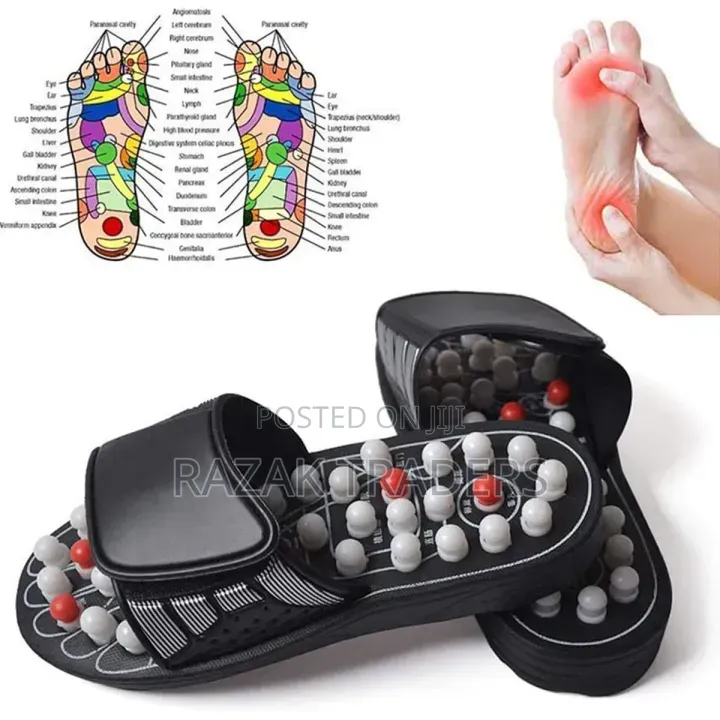 Foot Massage Slippers Acupuncture Therapy Massager Shoes for Foot