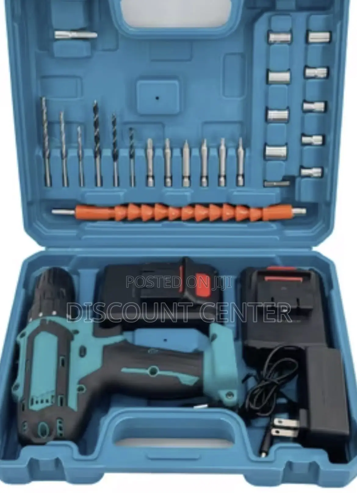 Cordless Drill Gun Two Battery